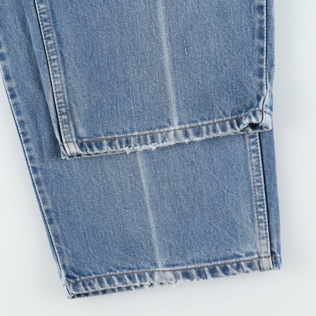 00'S Levi's SILVER TAB BAGGY tapered denim pants for men, size w36 cotton blue type Vintage Second Hand
