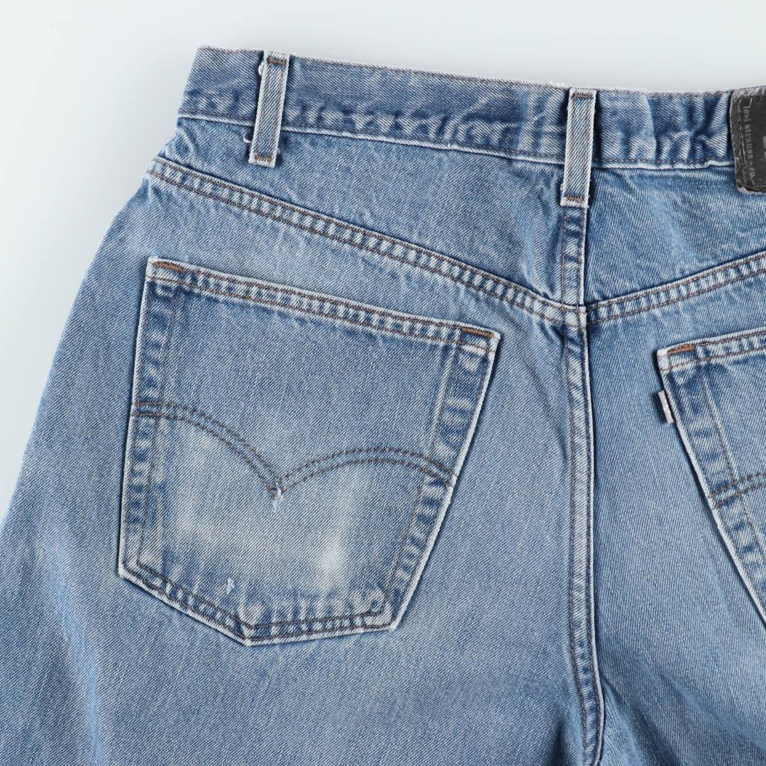 00'S Levi's SILVER TAB BAGGY tapered denim pants for men, size w36 cotton blue type Vintage Second Hand