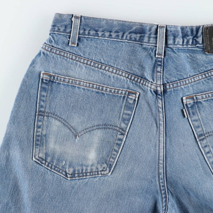 00'S Levi's SILVER TAB BAGGY tapered denim pants for men, size w36 cotton blue type Vintage Second Hand