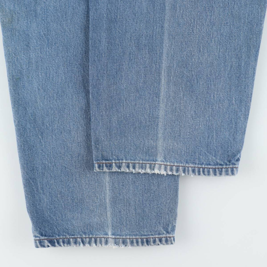00'S Levi's SILVER TAB BAGGY tapered denim pants for men, size w36 cotton blue type Vintage Second Hand