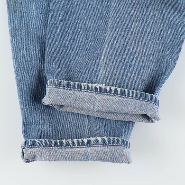 00'S Levi's SILVER TAB BAGGY tapered denim pants for men, size w36 cotton blue type Vintage Second Hand