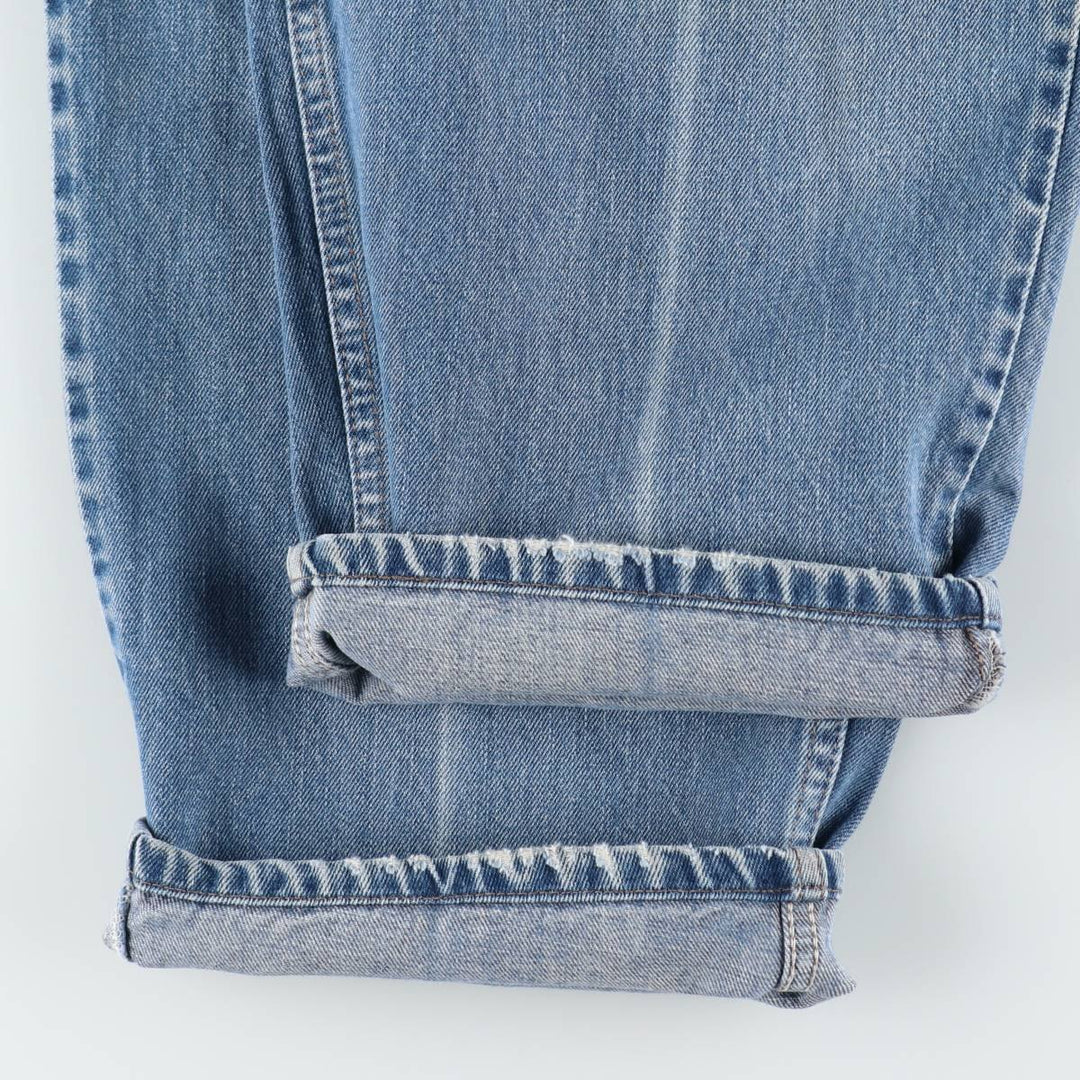 00'S Levi's SILVER TAB BAGGY tapered denim pants for men, size w36 cotton blue type Vintage Second Hand