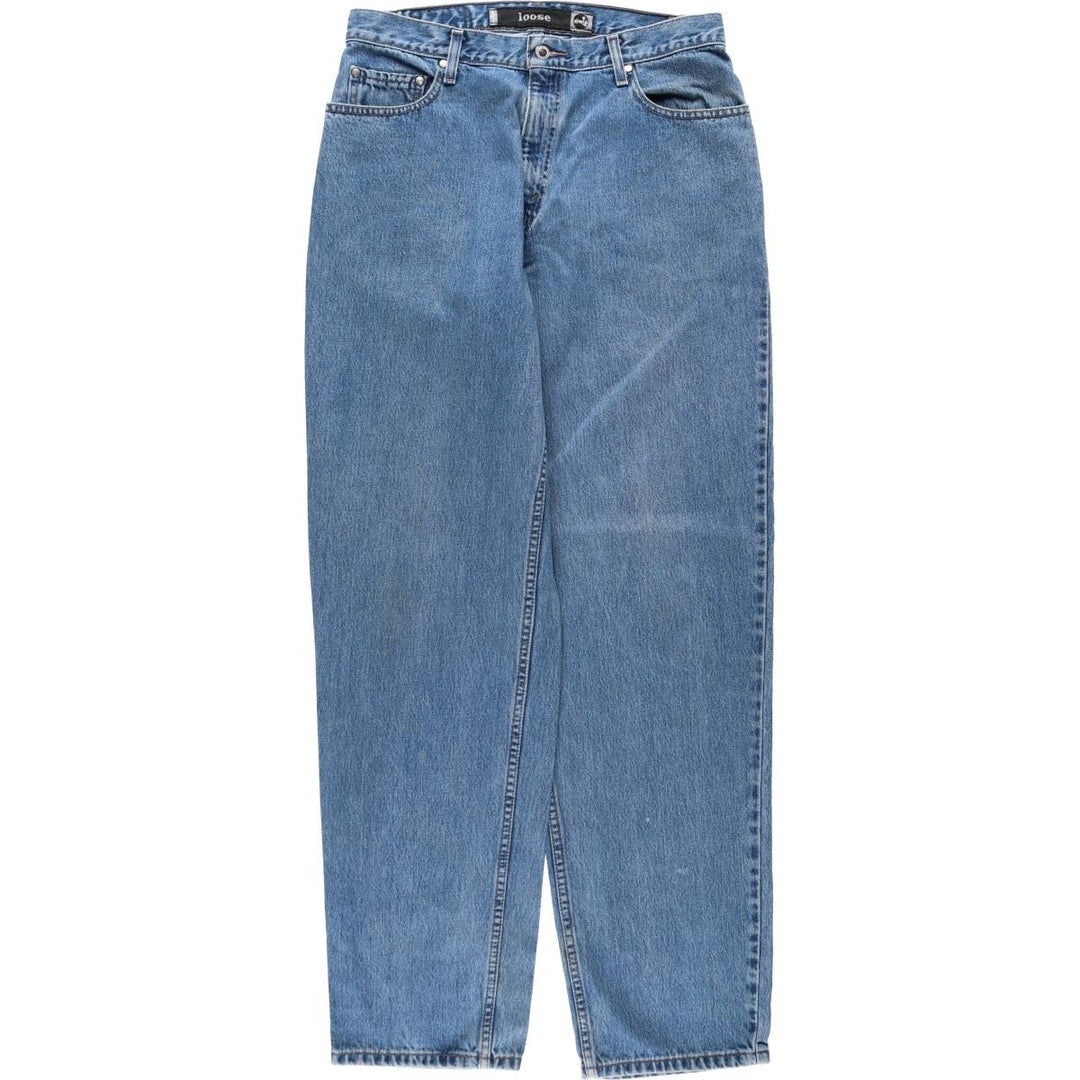 Levi's SILVER TAB LOOSE tapered denim pants for men, size w34 cotton blue type Vintage Second Hand