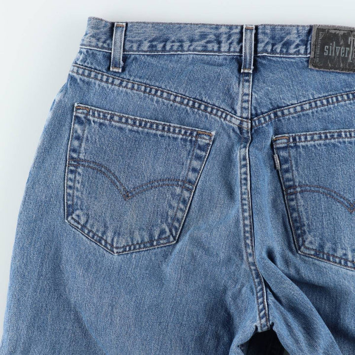 Levi's SILVER TAB LOOSE tapered denim pants for men, size w34 cotton blue type Vintage Second Hand