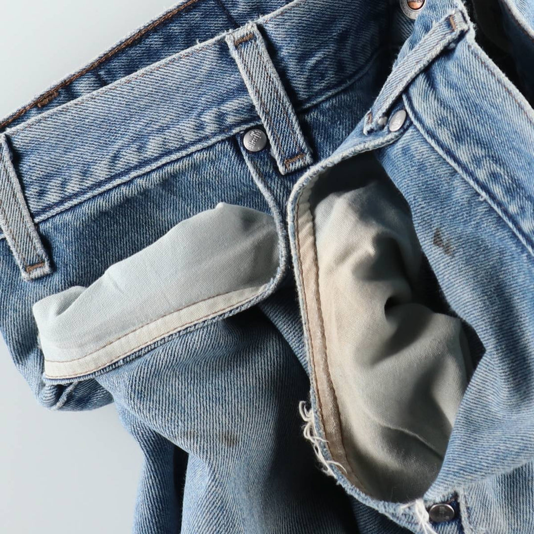 Levi's SILVER TAB BAGGY wide-leg denim pants, men's size W36 (approx.) cotton blue type Vintage Second Hand