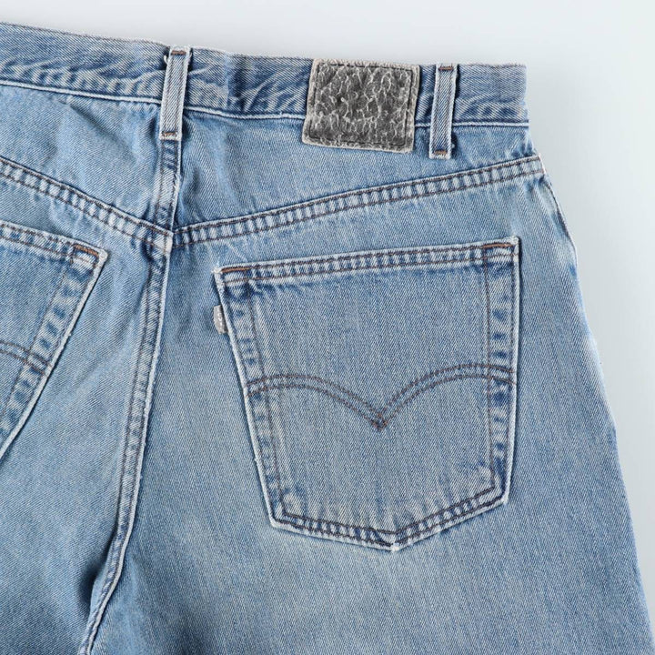 Levi's SILVER TAB BAGGY wide-leg denim pants, men's size W36 (approx.) cotton blue type Vintage Second Hand