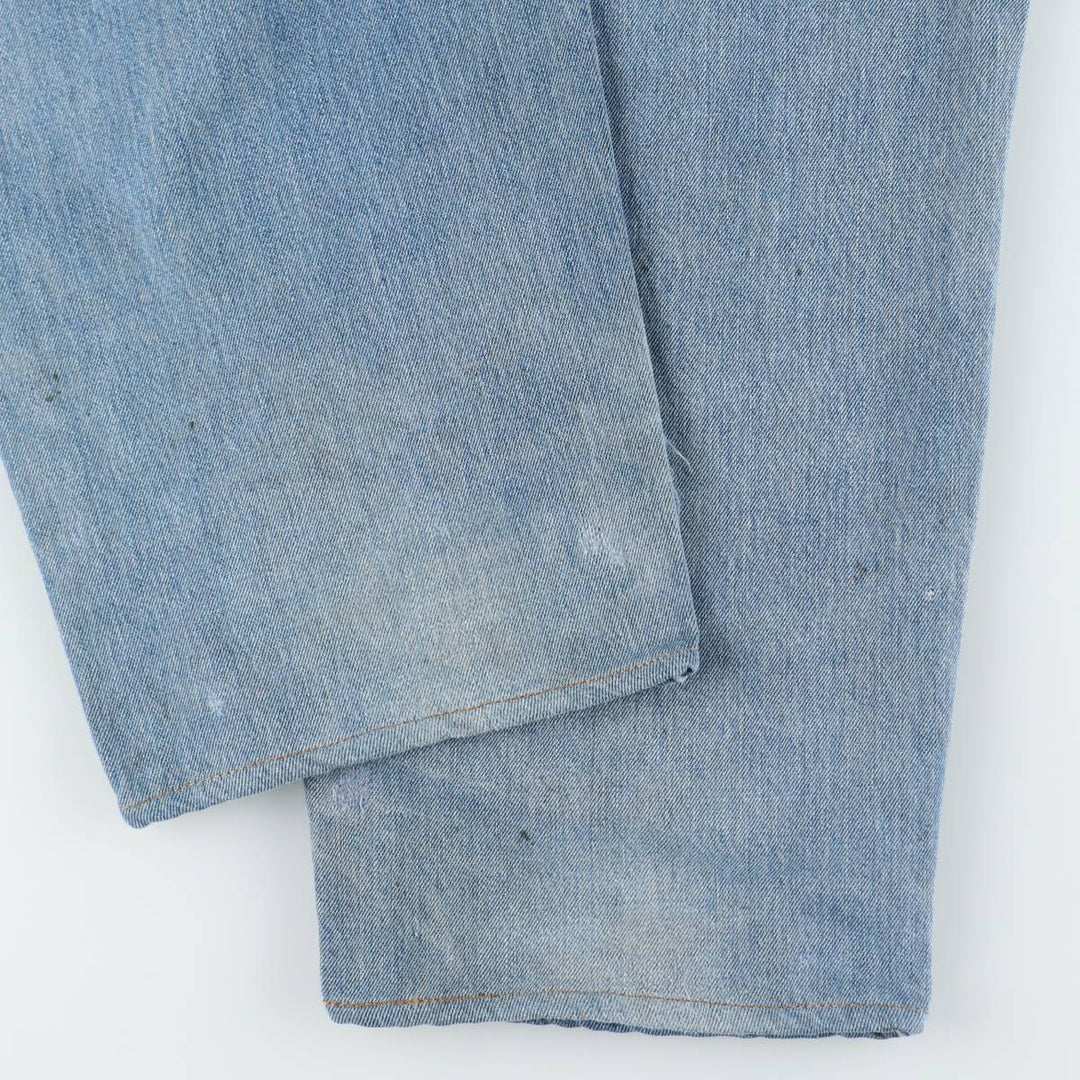 Levi's SILVER TAB BAGGY wide-leg denim pants, men's size W36 (approx.) cotton blue type Vintage Second Hand