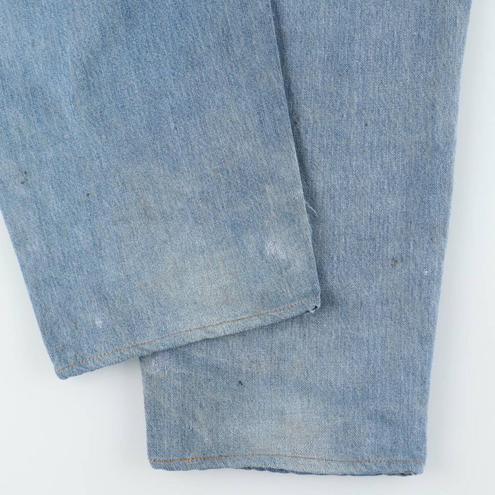 Levi's SILVER TAB BAGGY wide-leg denim pants, men's size W36 (approx.) cotton blue type Vintage Second Hand