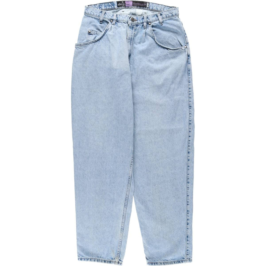 90s-00'S Levi's Silver Tab Baggy Tapered Denim Pants, Men's W32 (approx.), Vintage unclear blue type Vintage Second Hand