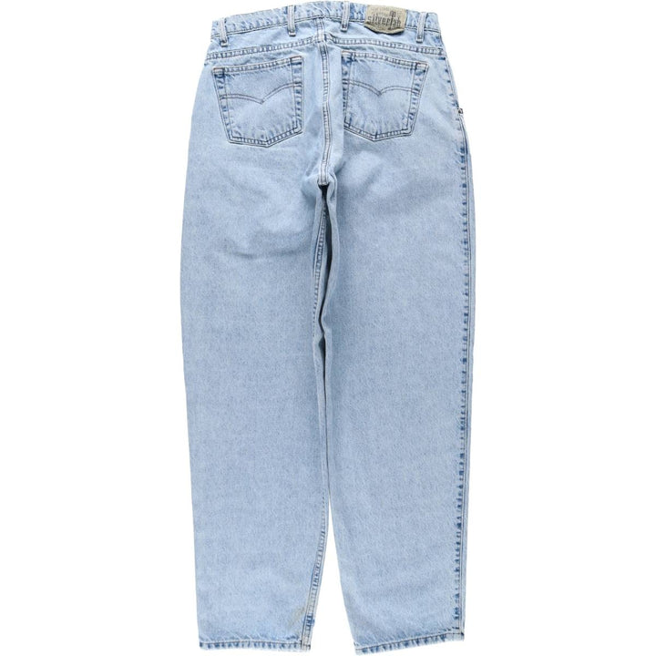 90s-00'S Levi's Silver Tab Baggy Tapered Denim Pants, Men's W32 (approx.), Vintage unclear blue type Vintage Second Hand