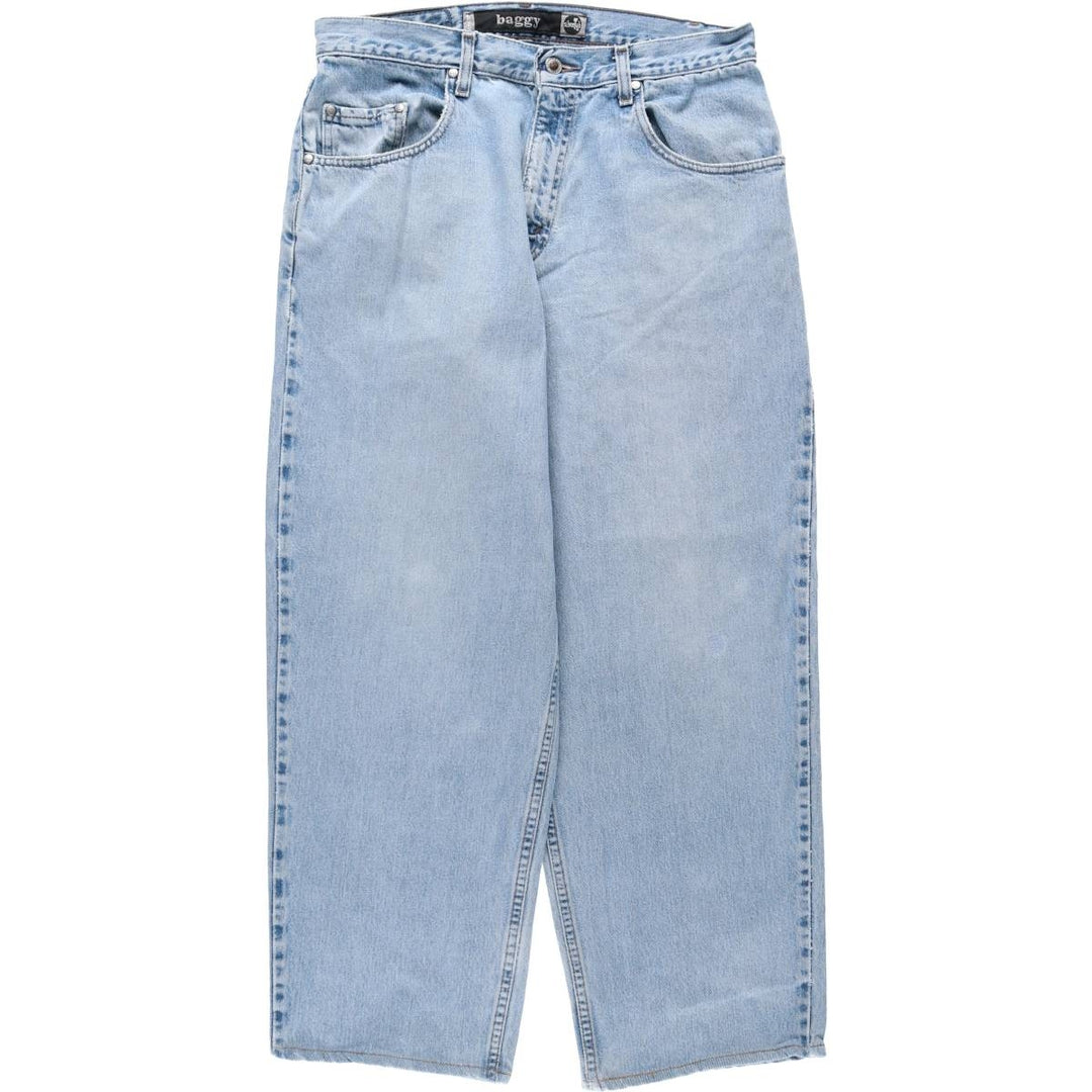 90'S Levi's Silver Tab Baggy Tapered Denim Pants, Men's, Size W32, Vintage cotton blue type Vintage Second Hand