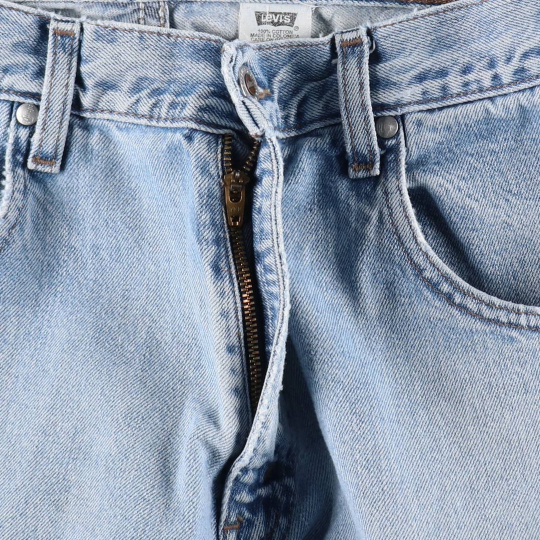 90'S Levi's Silver Tab Baggy Tapered Denim Pants, Men's, Size W32, Vintage cotton blue type Vintage Second Hand