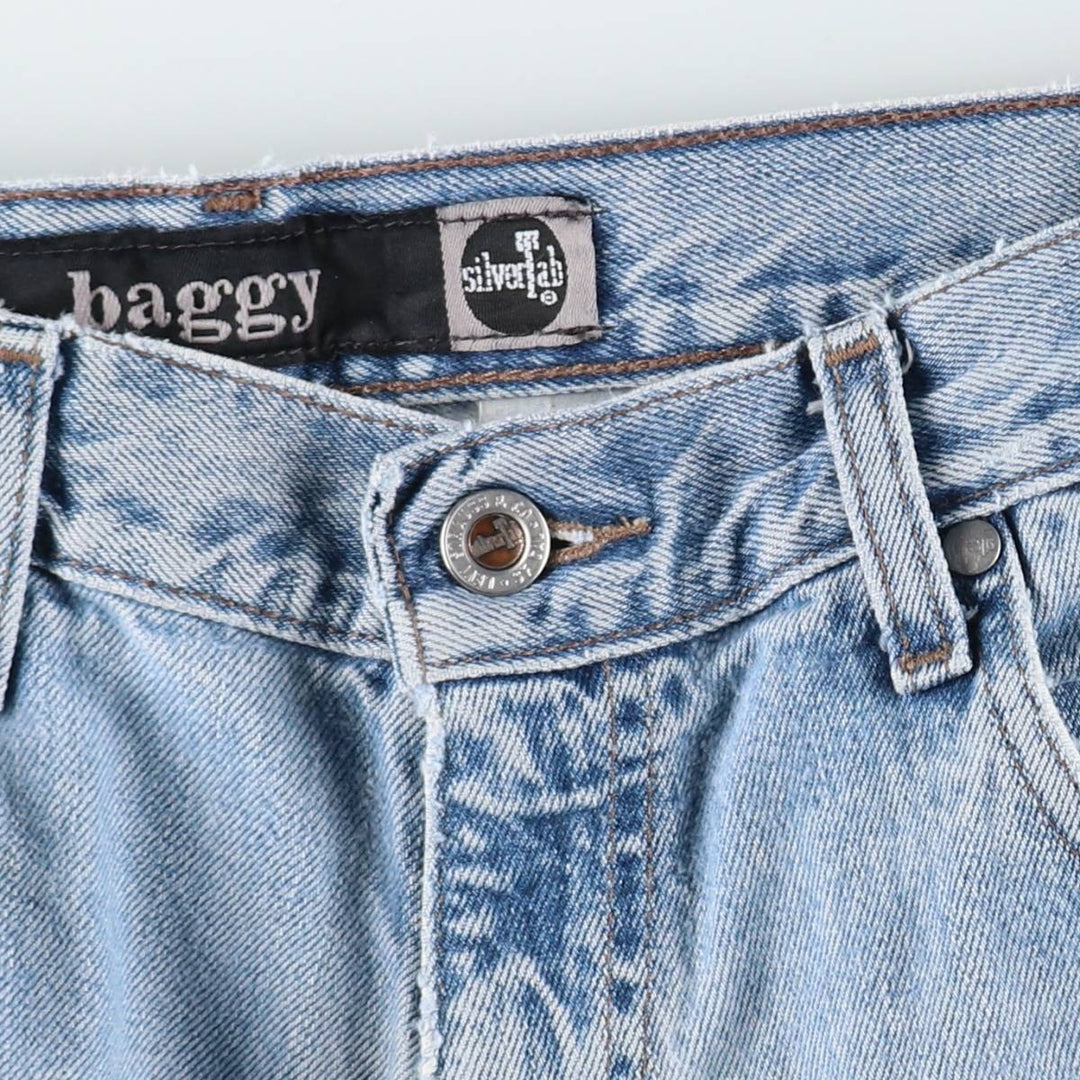 90'S Levi's Silver Tab Baggy Tapered Denim Pants, Men's, Size W32, Vintage cotton blue type Vintage Second Hand
