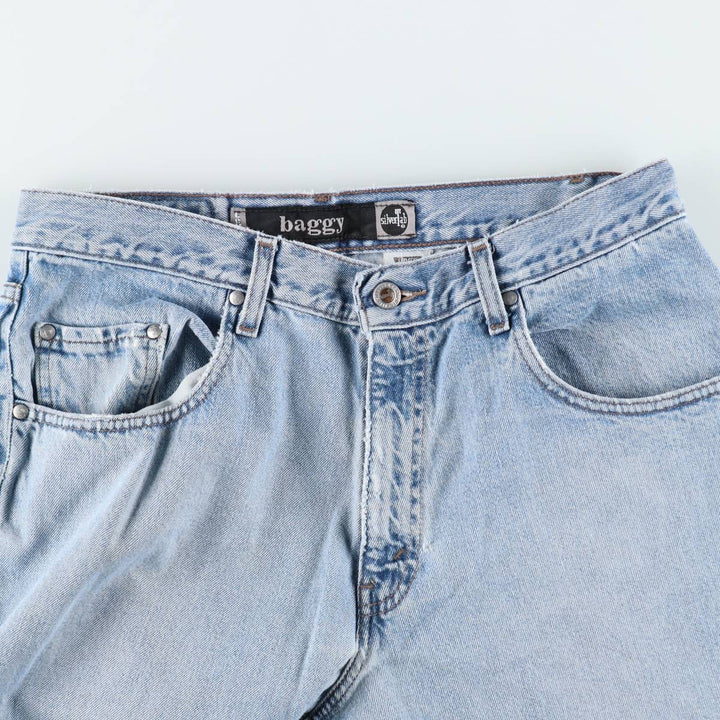 90'S Levi's Silver Tab Baggy Tapered Denim Pants, Men's, Size W32, Vintage cotton blue type Vintage Second Hand