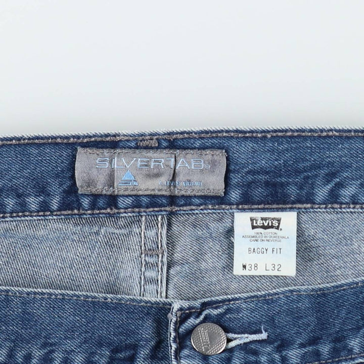 2000'S Levi's BAGGY FIT Tapered Denim Pants, Men's W39 (approx.) cotton blue type Vintage Second Hand