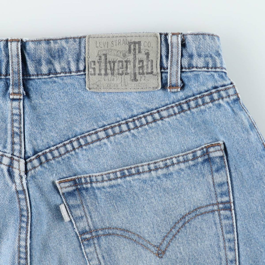 90s-00'S Levi's Silver Tab Baggy Tapered Denim Pants, Men's W32 (approx.), Vintage cotton blue type Vintage Second Hand