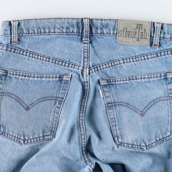 90s-00'S Levi's Silver Tab Baggy Tapered Denim Pants, Men's W32 (approx.), Vintage cotton blue type Vintage Second Hand