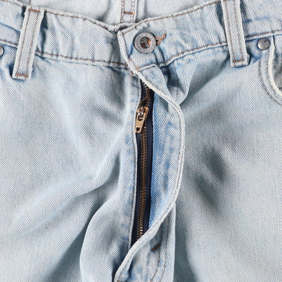 1990'S Levi's Silver Tab Loose Tapered Denim Pants, Made in USA, Men's Size W36 (approx.), Vintage cotton blue type Vintage Second Hand