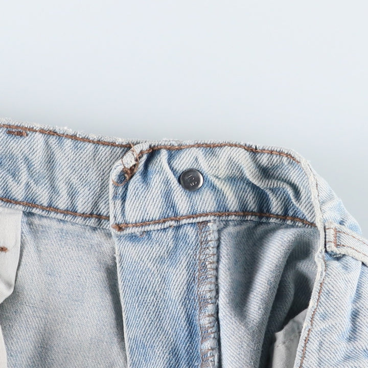 1990'S Levi's Silver Tab Loose Tapered Denim Pants, Made in USA, Men's Size W36 (approx.), Vintage cotton blue type Vintage Second Hand