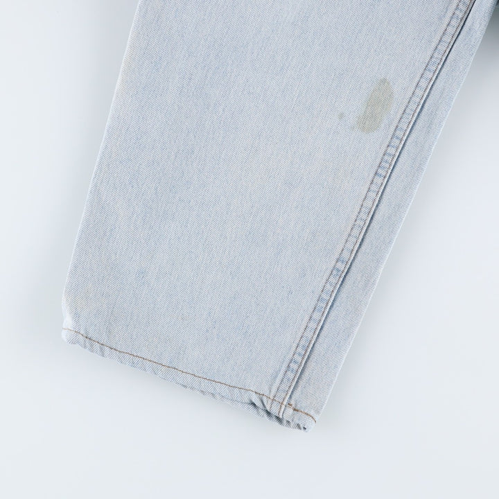 1990'S Levi's Silver Tab Loose Tapered Denim Pants, Made in USA, Men's Size W36 (approx.), Vintage cotton blue type Vintage Second Hand