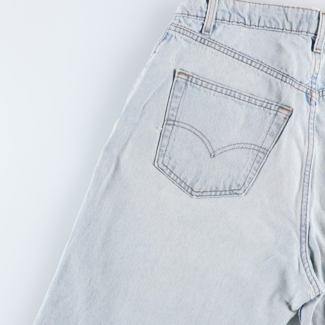 1990'S Levi's Silver Tab Loose Tapered Denim Pants, Made in USA, Men's Size W36 (approx.), Vintage cotton blue type Vintage Second Hand