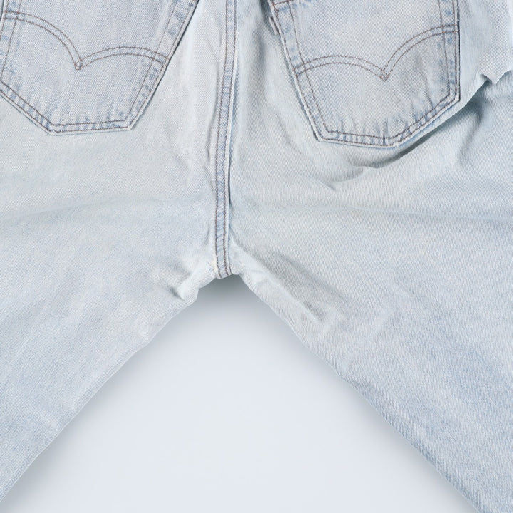 1990'S Levi's Silver Tab Loose Tapered Denim Pants, Made in USA, Men's Size W36 (approx.), Vintage cotton blue type Vintage Second Hand