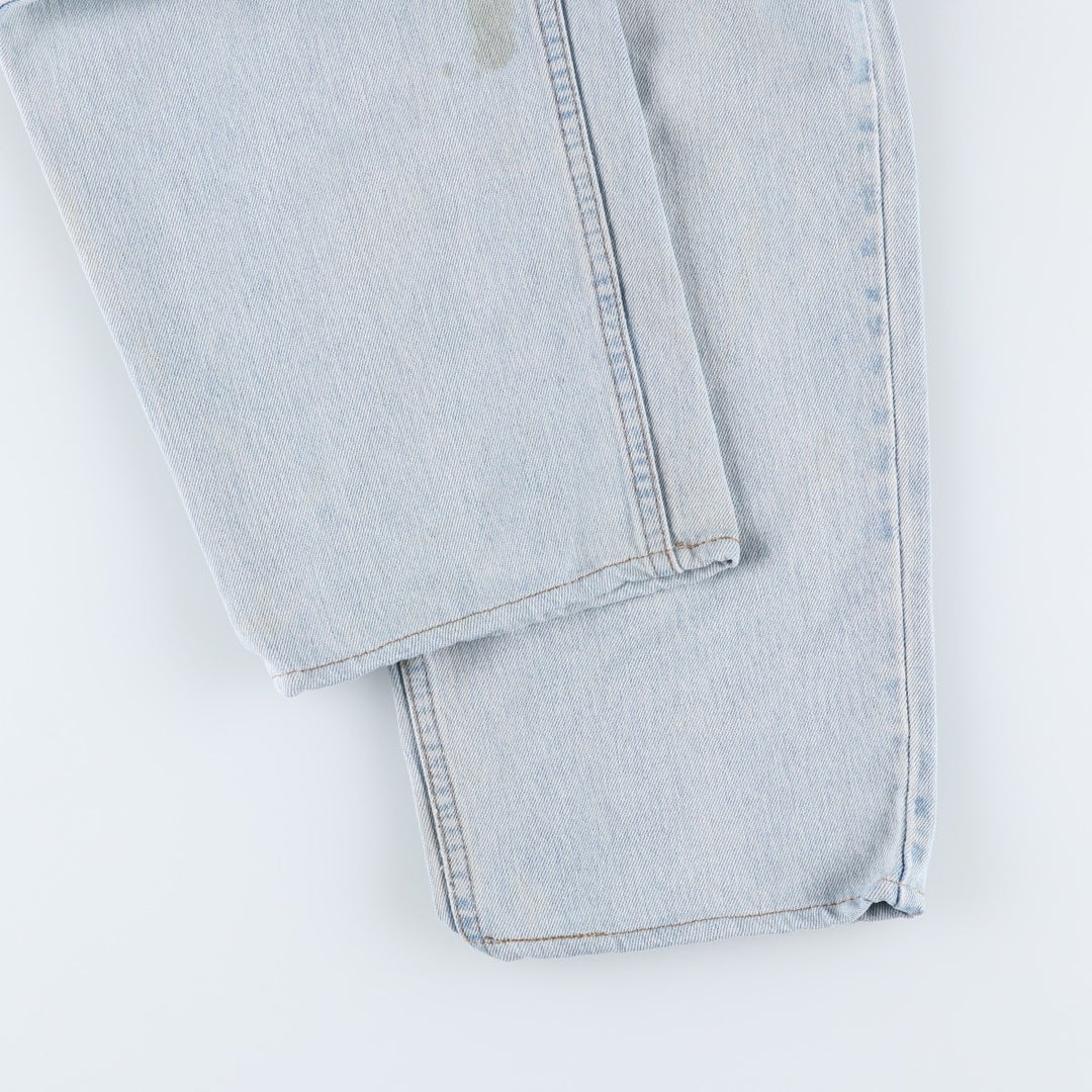 1990'S Levi's Silver Tab Loose Tapered Denim Pants, Made in USA, Men's Size W36 (approx.), Vintage cotton blue type Vintage Second Hand