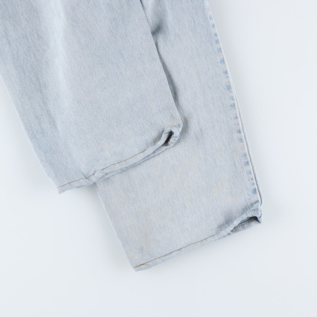 1990'S Levi's Silver Tab Loose Tapered Denim Pants, Made in USA, Men's Size W36 (approx.), Vintage cotton blue type Vintage Second Hand