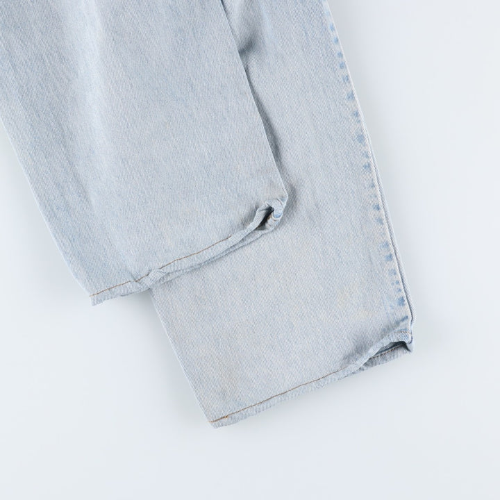1990'S Levi's Silver Tab Loose Tapered Denim Pants, Made in USA, Men's Size W36 (approx.), Vintage cotton blue type Vintage Second Hand