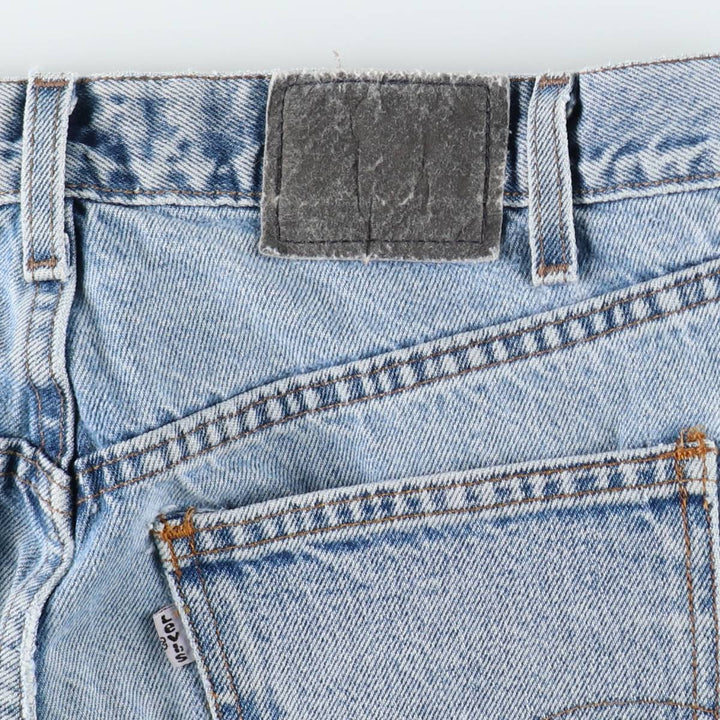 1990'S Levi's Silver Tab Loose Tapered Denim Pants, Made in USA, Men's Size W34 (approx.), Vintage cotton blue type Vintage Second Hand