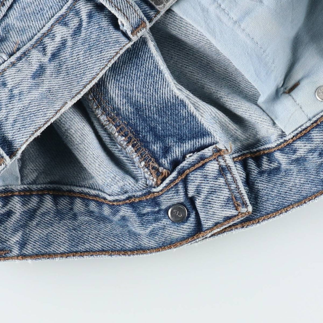 1990'S Levi's Silver Tab Loose Tapered Denim Pants, Made in USA, Men's Size W34 (approx.), Vintage cotton blue type Vintage Second Hand