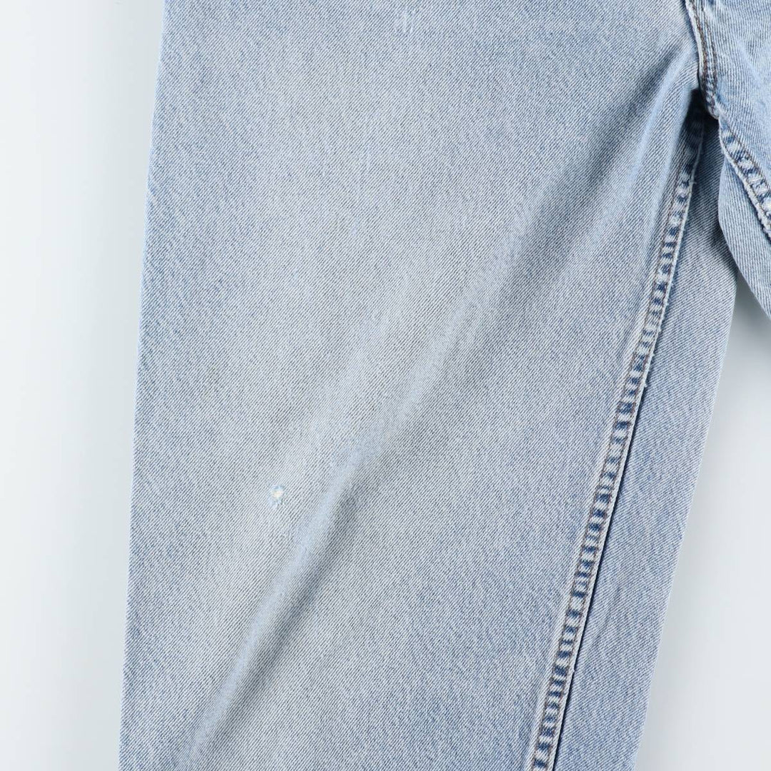 1990'S Levi's Silver Tab Loose Tapered Denim Pants, Made in USA, Men's Size W34 (approx.), Vintage cotton blue type Vintage Second Hand