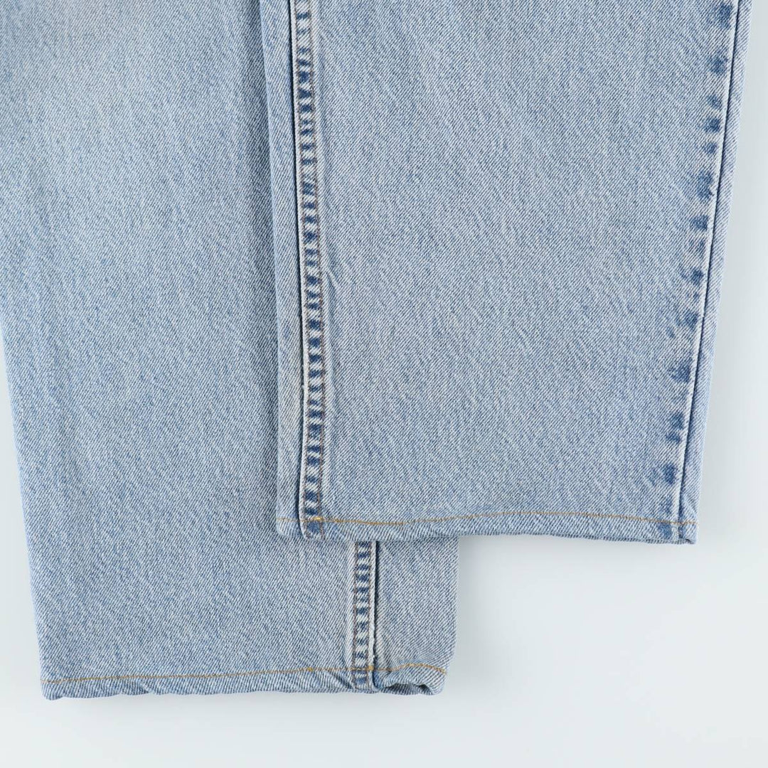 1990'S Levi's Silver Tab Loose Tapered Denim Pants, Made in USA, Men's Size W34 (approx.), Vintage cotton blue type Vintage Second Hand