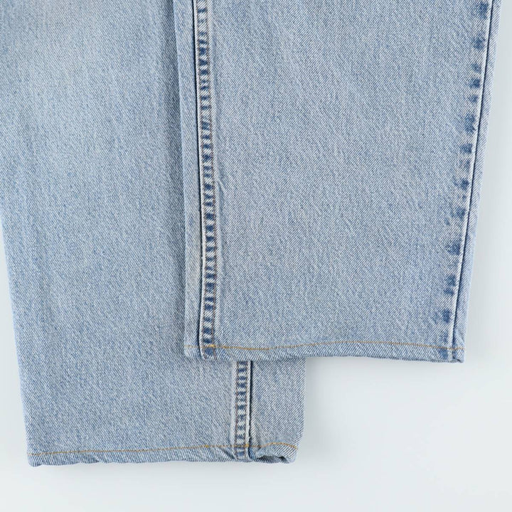 1990'S Levi's Silver Tab Loose Tapered Denim Pants, Made in USA, Men's Size W34 (approx.), Vintage cotton blue type Vintage Second Hand