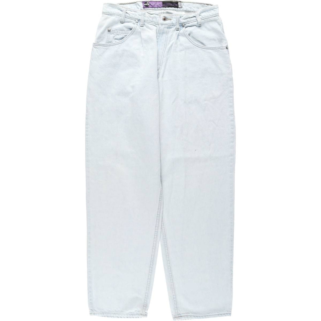 90'S Levi's Silver Tab Baggy Tapered Denim Pants, Made in USA, Men's Size W32, Vintage cotton Blue type light blue Vintage Second Hand