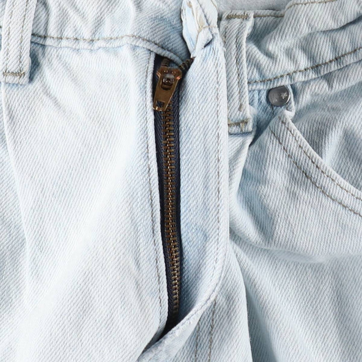90'S Levi's Silver Tab Baggy Tapered Denim Pants, Made in USA, Men's Size W32, Vintage cotton Blue type light blue Vintage Second Hand
