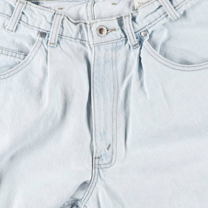 90'S Levi's Silver Tab Baggy Tapered Denim Pants, Made in USA, Men's Size W32, Vintage cotton Blue type light blue Vintage Second Hand