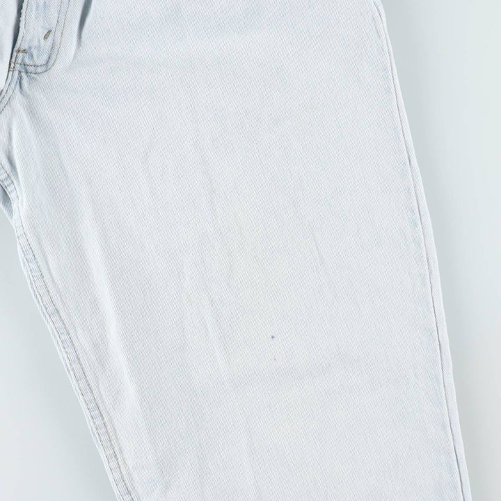 90'S Levi's Silver Tab Baggy Tapered Denim Pants, Made in USA, Men's Size W32, Vintage cotton Blue type light blue Vintage Second Hand