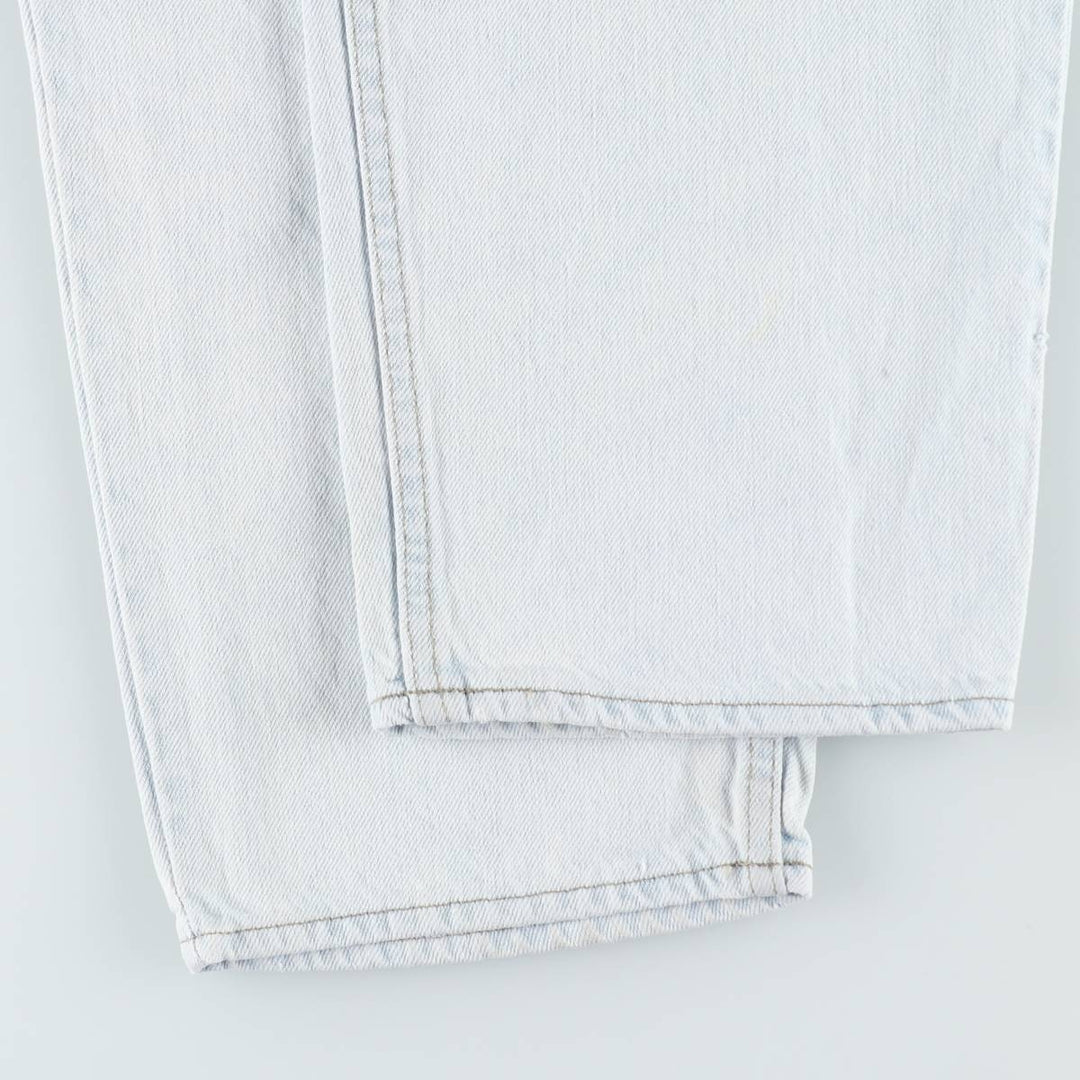 90'S Levi's Silver Tab Baggy Tapered Denim Pants, Made in USA, Men's Size W32, Vintage cotton Blue type light blue Vintage Second Hand