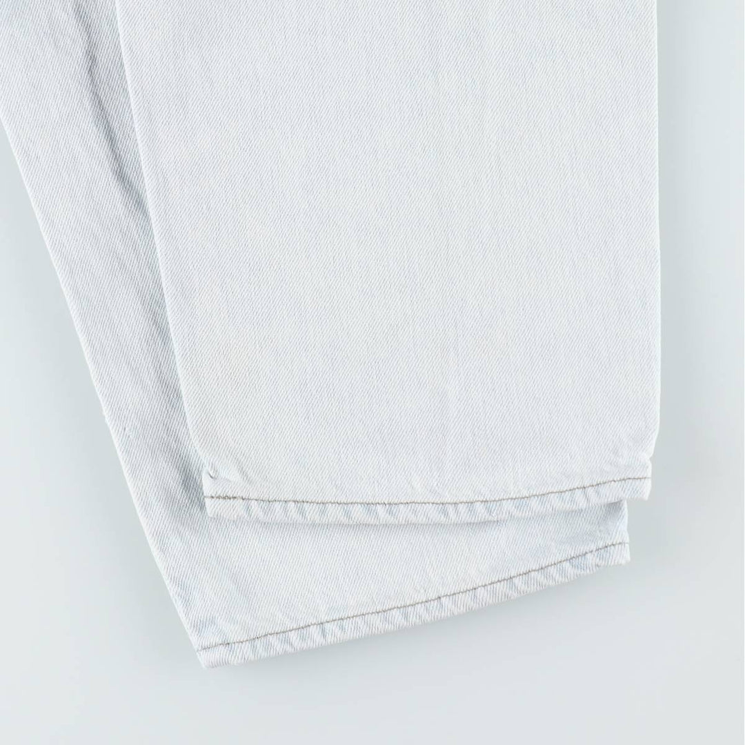 90'S Levi's Silver Tab Baggy Tapered Denim Pants, Made in USA, Men's Size W32, Vintage cotton Blue type light blue Vintage Second Hand