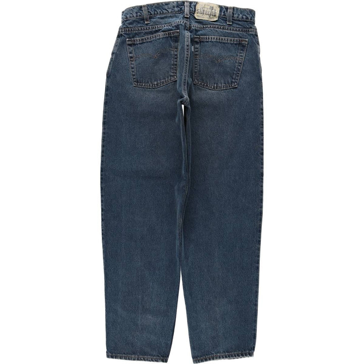 90'S Levi's Silver Tab Loose Tapered Denim Pants, Made in USA, Men's, Size W32, Vintage cotton blue type Vintage Second Hand