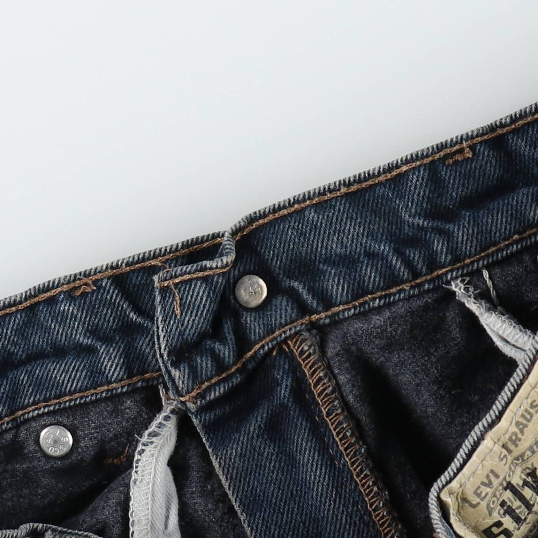 90'S Levi's Silver Tab Loose Tapered Denim Pants, Made in USA, Men's, Size W32, Vintage cotton blue type Vintage Second Hand