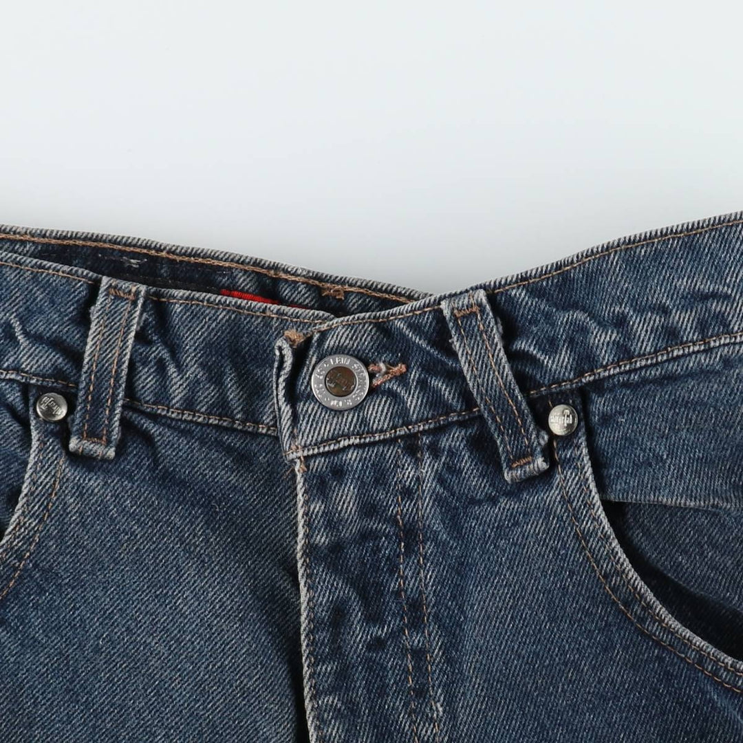90'S Levi's Silver Tab Loose Tapered Denim Pants, Made in USA, Men's, Size W32, Vintage cotton blue type Vintage Second Hand