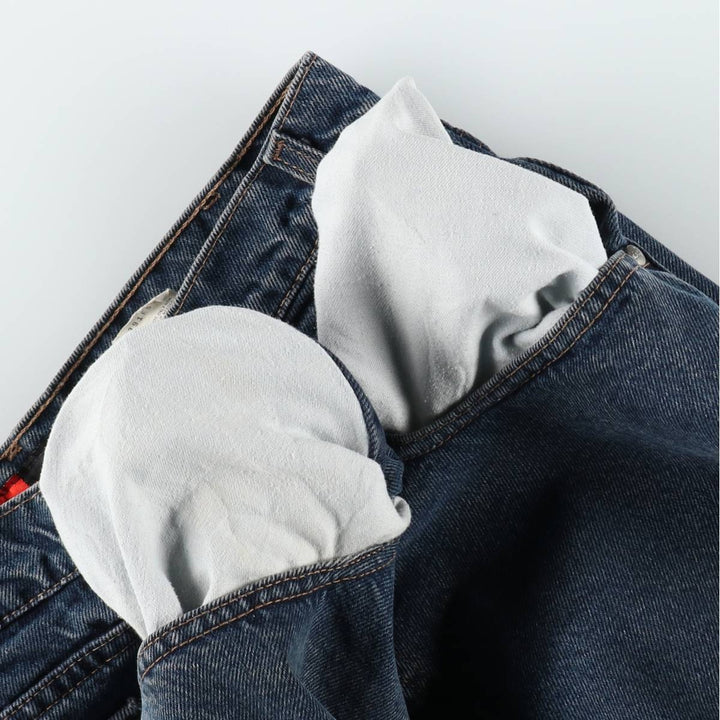 90'S Levi's Silver Tab Loose Tapered Denim Pants, Made in USA, Men's, Size W32, Vintage cotton blue type Vintage Second Hand