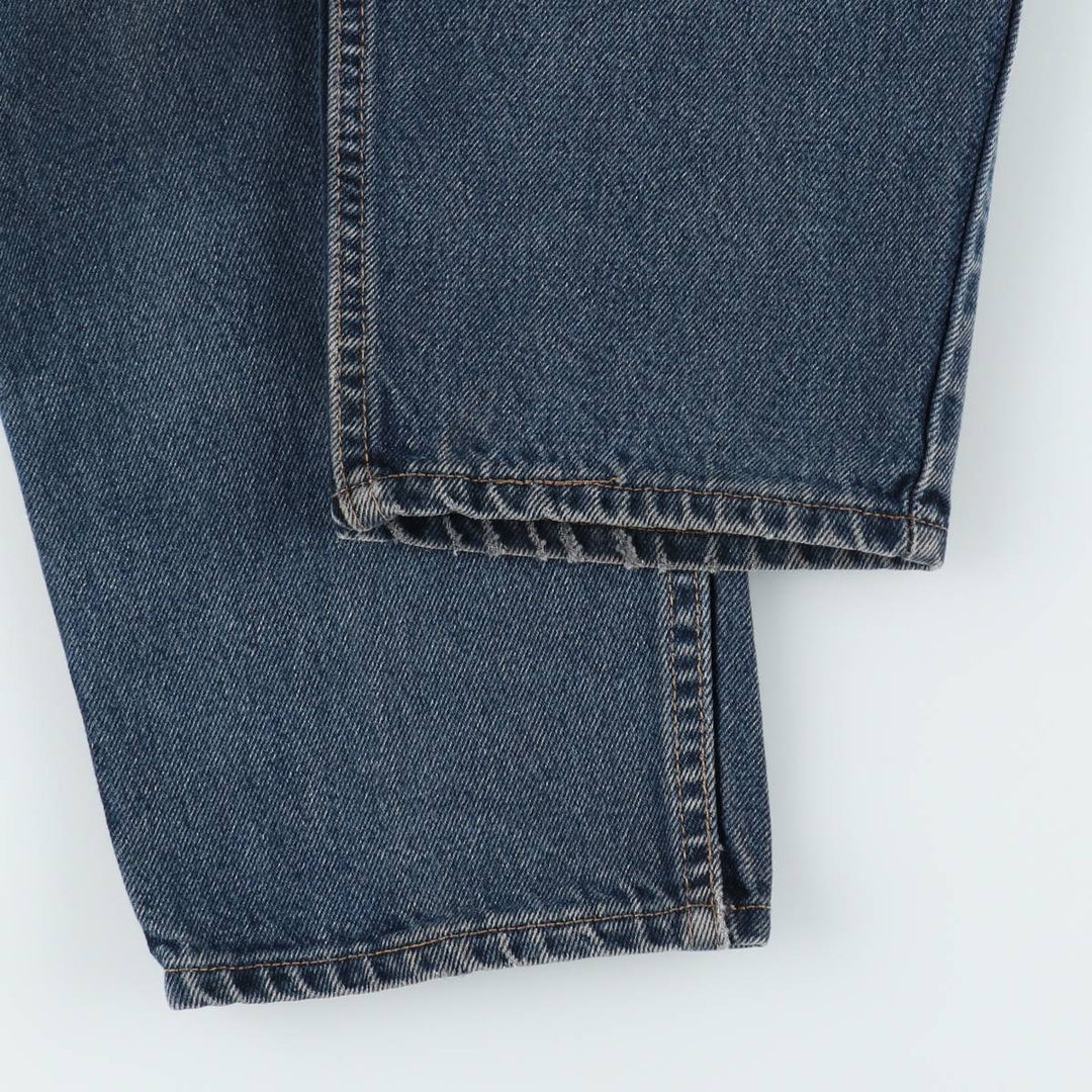 90'S Levi's Silver Tab Loose Tapered Denim Pants, Made in USA, Men's, Size W32, Vintage cotton blue type Vintage Second Hand