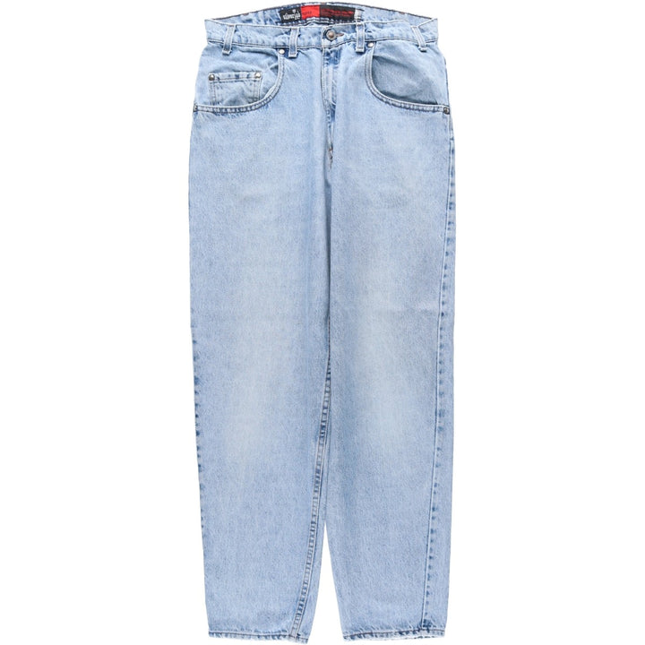 1990'S Levi's Silver Tab Loose Tapered Denim Pants, Made in USA, Men's Size W31 (approx.), Vintage cotton blue type Vintage Second Hand