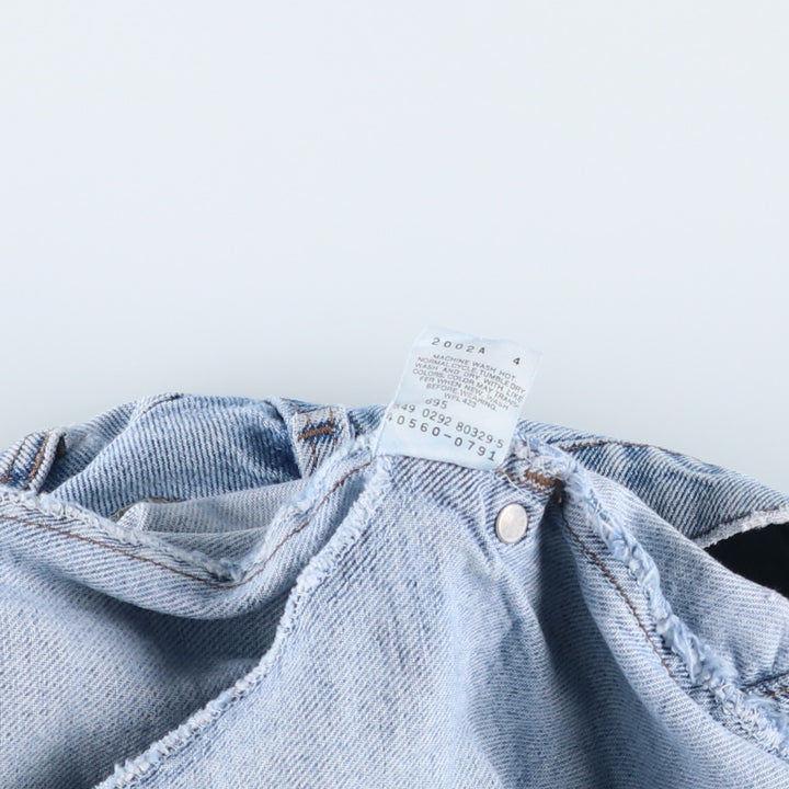 1990'S Levi's Silver Tab Loose Tapered Denim Pants, Made in USA, Men's Size W31 (approx.), Vintage cotton blue type Vintage Second Hand