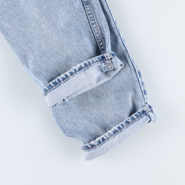 1990'S Levi's Silver Tab Loose Tapered Denim Pants, Made in USA, Men's Size W31 (approx.), Vintage cotton blue type Vintage Second Hand