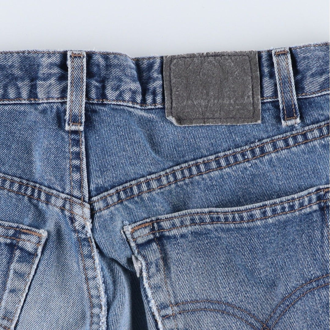 1990'S Levi's Silver Tab Loose Tapered Denim Pants, Made in USA, Men's Size W34 (approx.), Vintage cotton blue type Vintage Second Hand