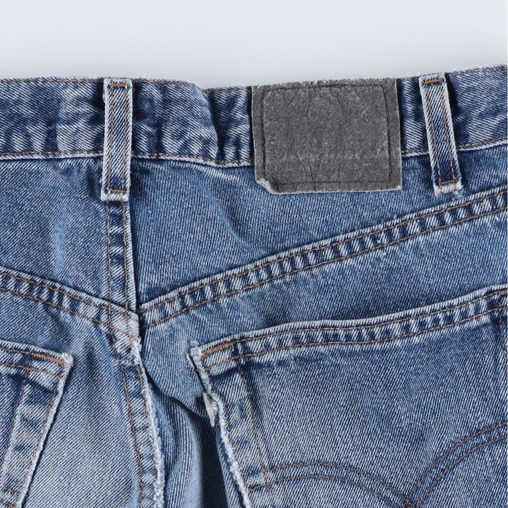 1990'S Levi's Silver Tab Loose Tapered Denim Pants, Made in USA, Men's Size W34 (approx.), Vintage cotton blue type Vintage Second Hand